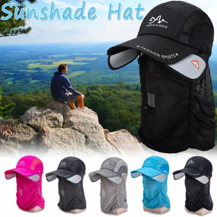 Фото для Кепка с расширяемым козырьком и лицевой маской