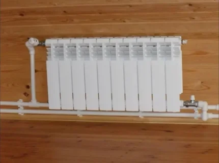 Установка радиаторов отопления