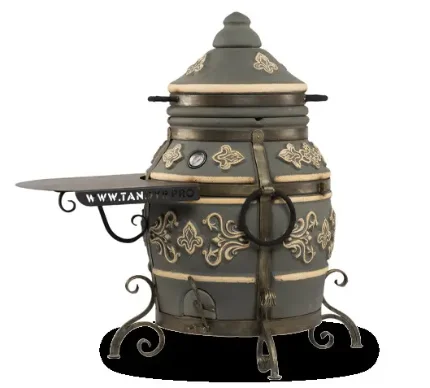 Фото для Тандыр ЭКО Фирменный Графит 96*53*27см, 100кг 6см (Ш-10, Терм, крест, сов, коч, кол