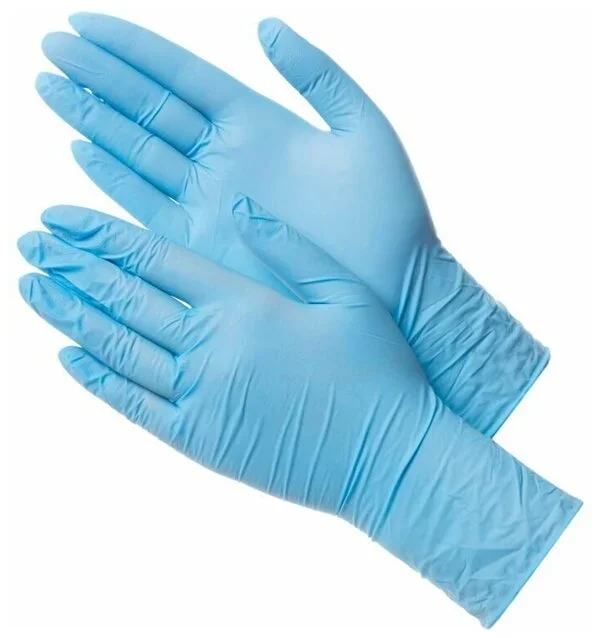 GWARD DELTAGRIP Ultra LS Перчатки нитриловые неопудренные синего цвета (арт. Ultra38) 50/500 (размер