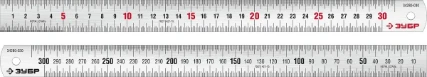 Фото для ЗУБР Про-30, длина 0.30 м, усиленная нержавеющая линейка, Профессионал (34280-030)