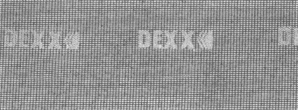Фото для DEXX 105 х 280 мм, 3 шт, Р100, абразивная, водостойкая шлифовальная сетка (35550-100)