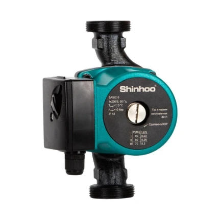 Фото для Насос циркуляционный Shinhoo BASIC S 32-8S 180