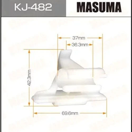 Фото для Клипса крепежная MASUMA KJ-482