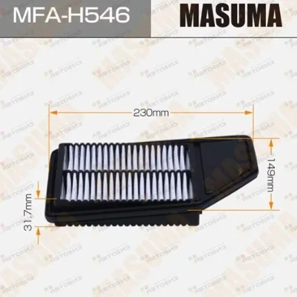 Фото для Воздушный фильтр A-8001V MASUMA N-WGN / JH3