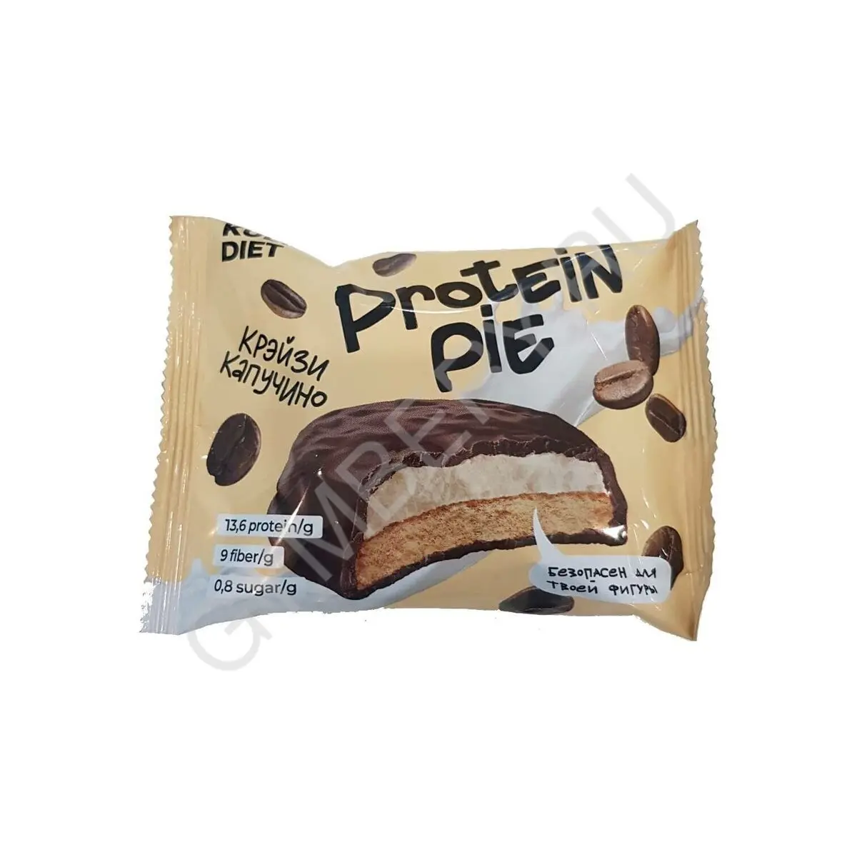 Kultlab Protein Pie, глазурь, 60 гр (Крэйзи капучино) шт, арт. 0105026