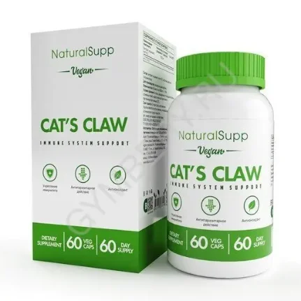 Фото для Natural Supp CAT'S CLAW 60 caps, шт., арт. 2607042