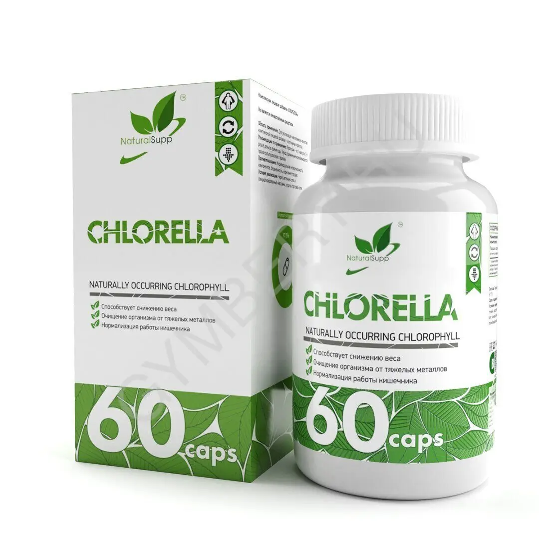 Natural Supp Chlorella 400 мг 60 caps, шт., арт. 2607071