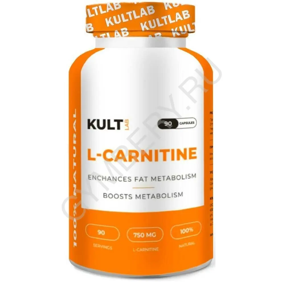 Kultlab L-Carnitine 750 мг, 90 капс (Капсулы)