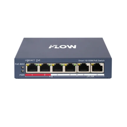 Фото для Коммутатор на 4 PoE порта iFlow F-SW-EM206POE-VM/L