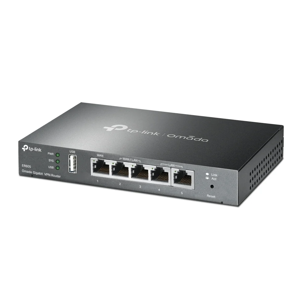 VPN‑маршрутизатор 5 портов Omada TP-Link ER605