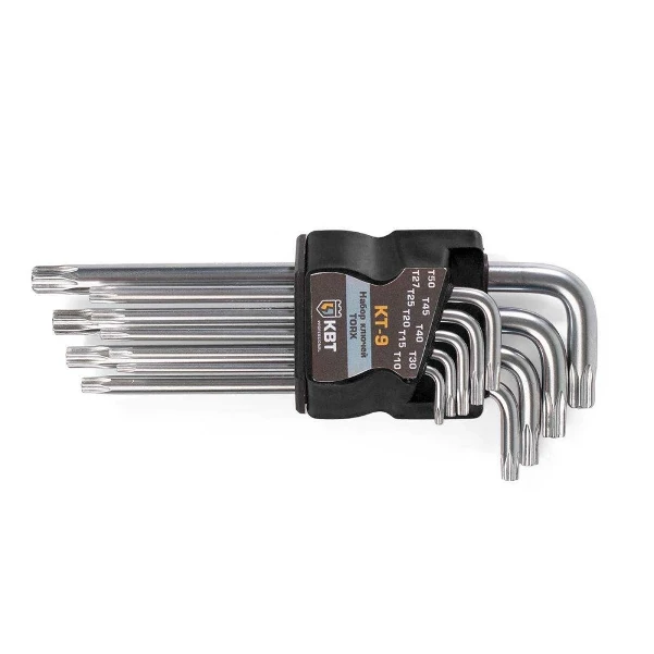 Фото для Набор ключей TORX КТ-9 (Т10-Т50) КВТ-PROFESSIONAL 79202
