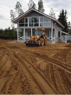 Отсыпка территорий песком