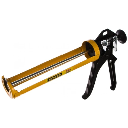 Фото для Пистолет для герметиков 310мл полуоткрытый (скелетный) усиленный - Stayer Профи