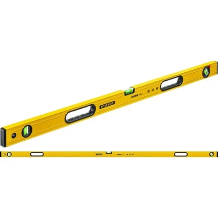 Фото для Уровень 2,0 м - коробчатый, 3 глазка, фрезерованный, усиленный - Stayer Leader