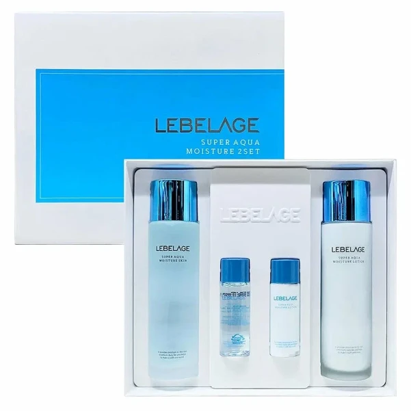 Фото для LEBELAGE SUPER AQUA MOISTURE Супер увлажняющий набор для лица 2SET
