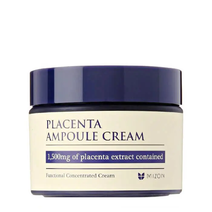 Крем для лица Mizon Placenta Ampoule Cream Концентрированный крем для лица с плацентой для возрастной кожи