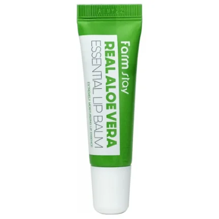 Фото для Бальзам для губ FarmStay Real Aloe Vera Essential Lip Balm