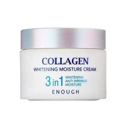 Фото для Enough Collagen Whitening Moisture Cream 3 in 1 Крем для лица с коллагеном, 50 мл