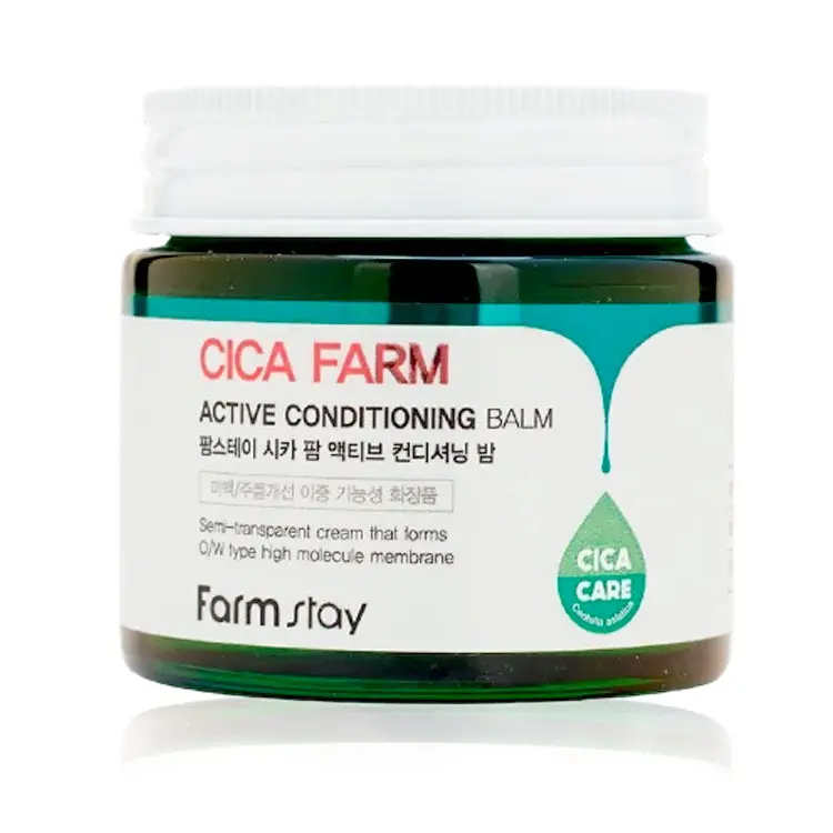 Восстанавливающий бальзам с центеллой FarmStay Cica Farm Active Conditioning Balm