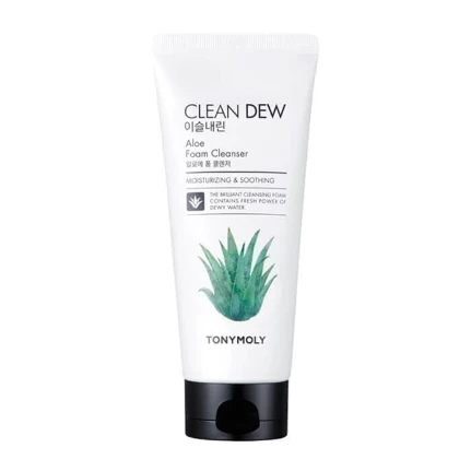 Фото для Пенка для умывания Tony Moly Clean Dew Aloe Foam Cleanser