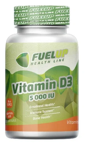 Витамин Д3 FUELUP 5000 120капс.