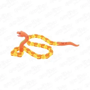 Игрушка-антистресс Кlixx creaturez Питон оранжево-желтый