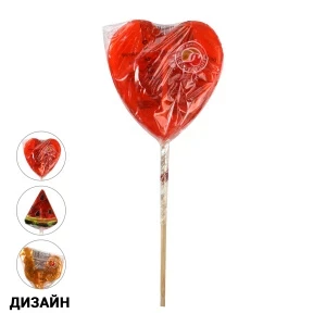 Фото для Карамель Dendy candy на палочке в ассортименте 40г