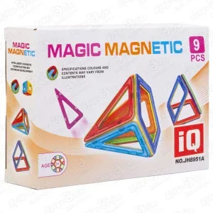 Фото для Конструктор Magic Magnetic магнитный 3D 9дет. c 3лет