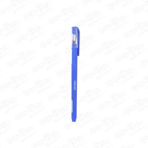 Ручка гелевая прорезиненный корпус синяя