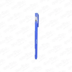Ручка гелевая прорезиненный корпус синяя