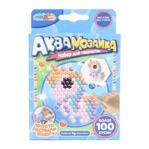 Фото для Аквамозаика МультиАрт Единорожка 100бусин