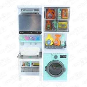 Фото для Набор игровой Lanson Toys Умывальник и стиральная машина 31,5см с 4лет