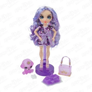 Фото для Кукла Rainbow High Виолет Виллоу фиолетовая с аксессуарами