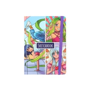 Фото для Скетчбук Аниме девушки 80л