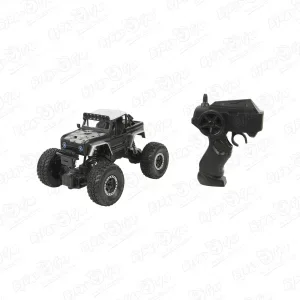 Джип Lanson Toys р/у кросс-кантри черный 4WD акб 1:20
