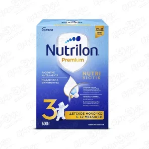 Фото для Молочко Nutrilon Premium 3 600г с 12мес БЗМЖ