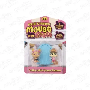 Фото для Набор игровой Mouse in the house фигурки Гейми и Бинс