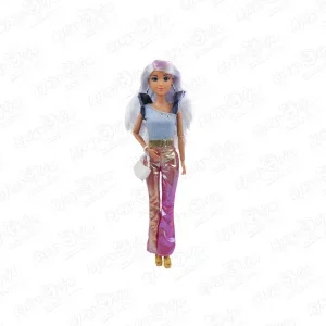 Фото для Кукла Lanson Toys Модница в блестящих брюках