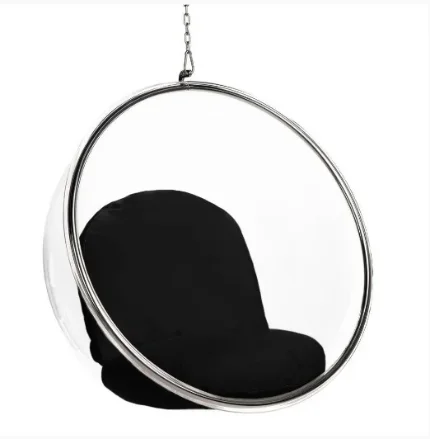 Фото для Легкое, прозрачное, подвесное кресло "Bubble Chair " Арт. 442