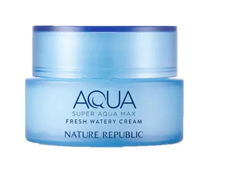 Super Aqua Max Fresh Watery Cream / Увлажняющий крем для лица для жирной кожи