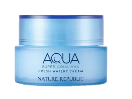 Фото для Super Aqua Max Fresh Watery Cream / Увлажняющий крем для лица для жирной кожи