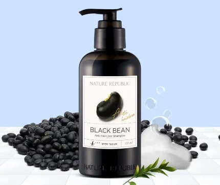 Фото для Black Been Anti Hair Loss Shampoo/ Шампунь с черными бобами