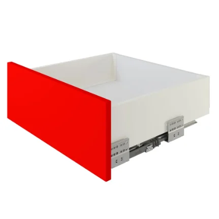 Стандартный ящик тонкий СТАРТ PUSH h=116 мм, белый, 400 мм