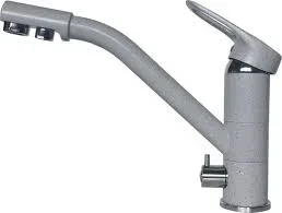 SKS4 GE02 Смеситель с питьевой водой (серый) п/QUARZ