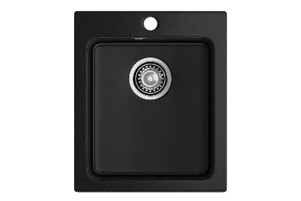 Фото для Мойка GranFest мрамор PRACTIC GF-P505 (427х505мм) Черный