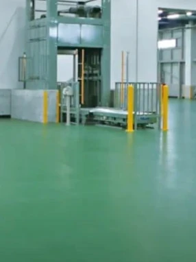 Монтаж наливных полимерных полов: Полиуретановый наливной пол для опасного производства