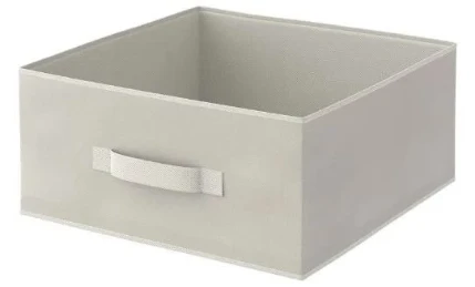 Фото для Spaceo KUB Trench Короб 15x31x31 см 14.4 л полиэстер цвет платиновый