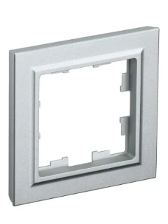 Рамка 1-м BRITE РУ-1-БрА алюм. IEK BR-M12-K47