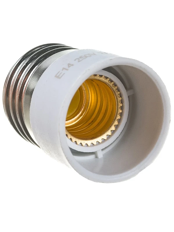 Патрон-переходник с Е27 на Е14 71 989 NLA-E27-E14 Navigator 71989